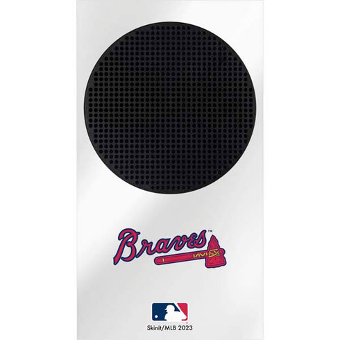 MLB Atlanta Braves Home Jersey Xbox Series S Console Skin